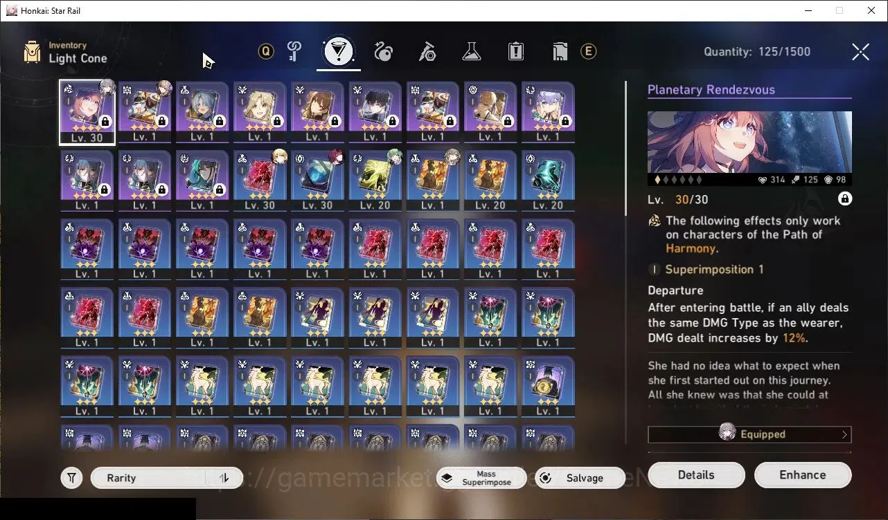 Honkai Star Rail Accounts Asia|TL 23|3 Limited|Saber,Kafka,HuoHuo +1(Standar image 5