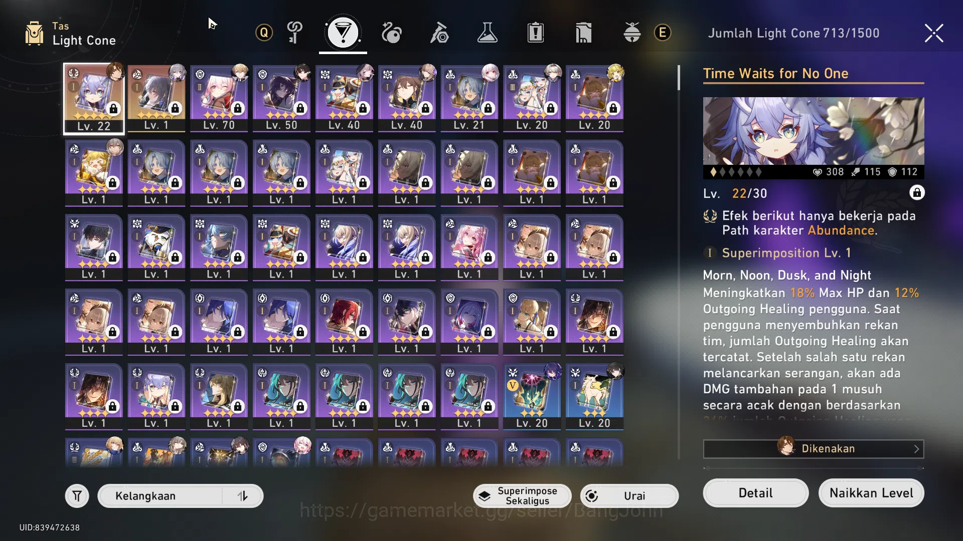 Honkai Star Rail Accounts [ASIA] TL 60 | 10 Limit Firefly Sparkle DanhengPT  image 15