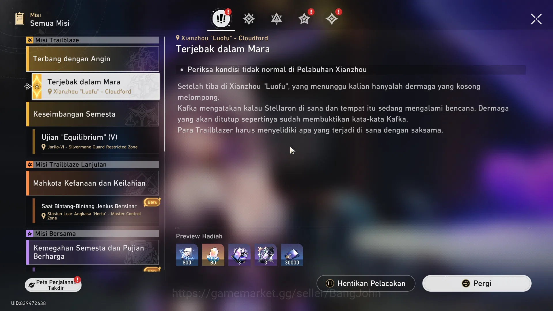 Honkai Star Rail Accounts [ASIA] TL 60 | 10 Limit Firefly Sparkle DanhengPT  image 8