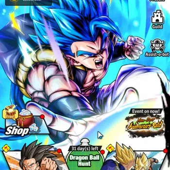 Dragon Ball Legends High-End 212M TotalPwr|LV168|2UL+4LR+23LL|SSGSS Gogeta,SS G image 1