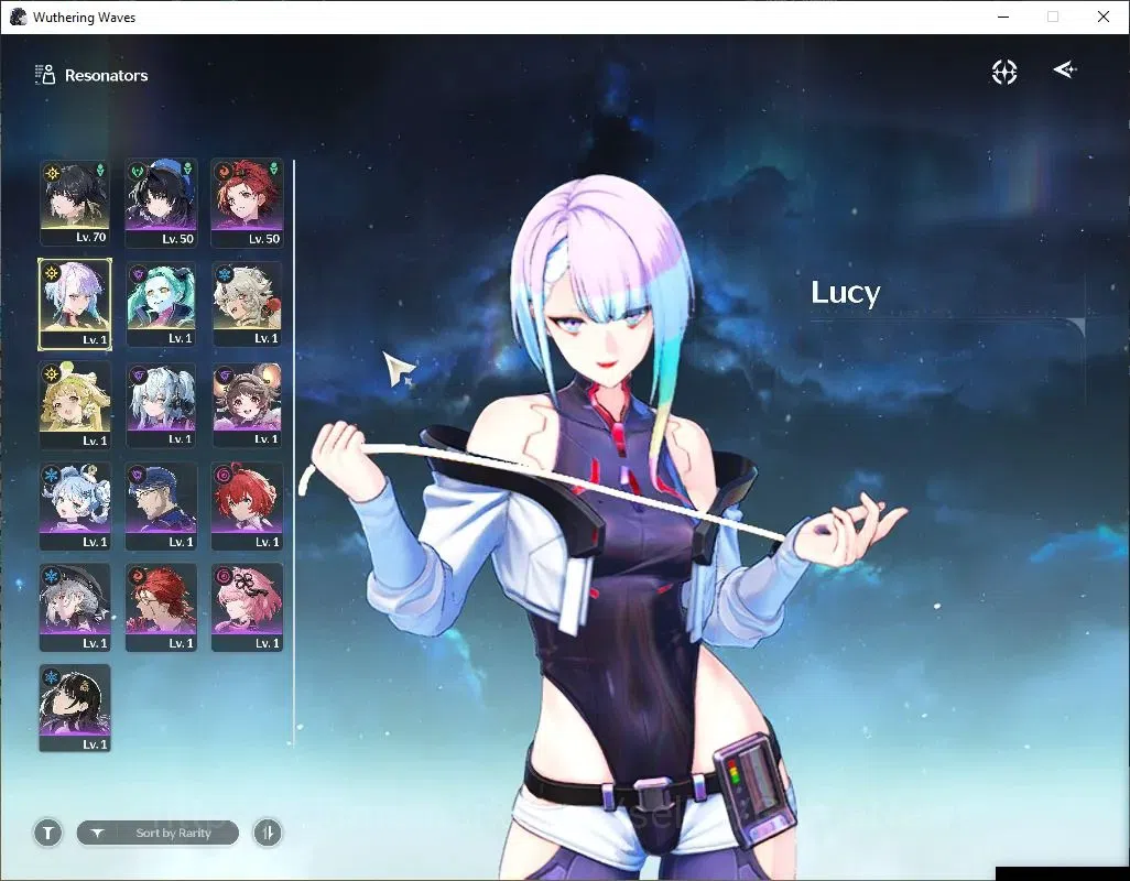 Wuthering Waves Accounts SEA |UL 48|2 Limited| Lucy RC 6 + Sign, Rebecca +  image 2