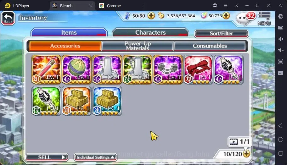 Bleach: Brave Souls Accounts High-End Global | 50.7 Orb + Complate Story| Ichigo7TH,Ichigo8TH,RangikuSwimsuit,UlquioraRSE 7