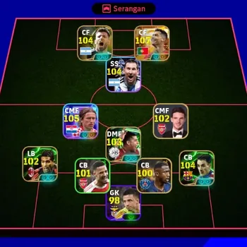 eFootball Accounts Legends & Iconic Players Android|PW 3032|BigT Ronaldo,Epic Berbatov Ferrer MarcoReus Rijkaard Massaro