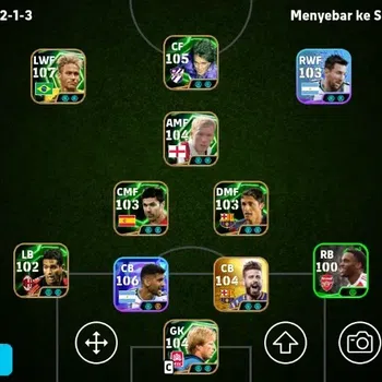 eFootball Accounts Legends & Iconic Players Mobile|PW 3201|Rivaldo BigT,Ronaldinho Gaucho BigT,Charles De Ketelaere