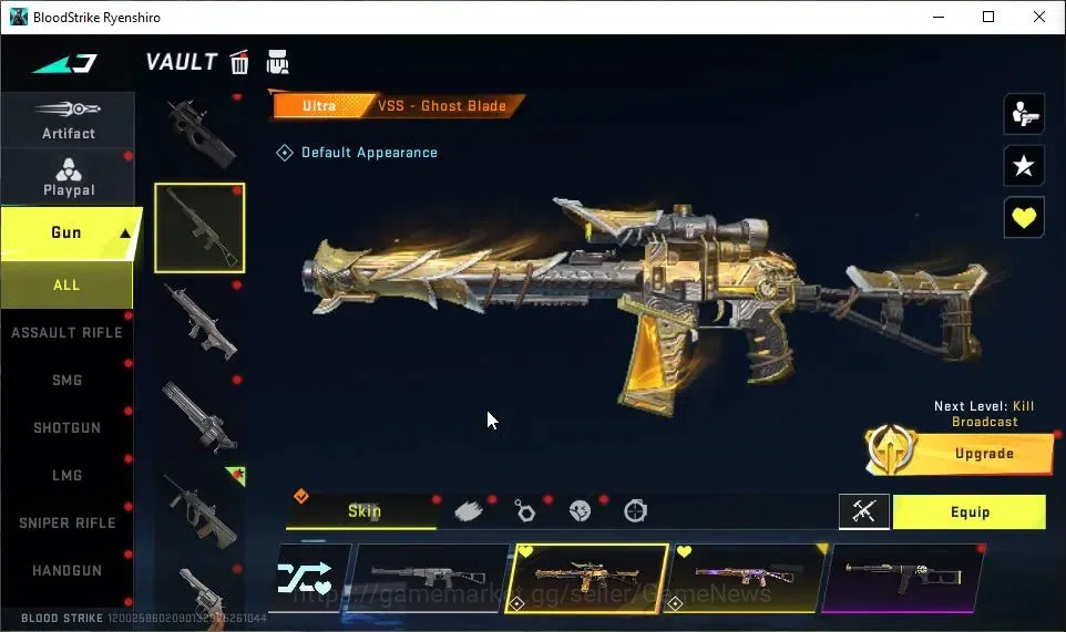 Blood Strike Accounts ASIA|Melee ULTRA One-Handed Axe|9 ULTRA[KATYA,ETHA image 11