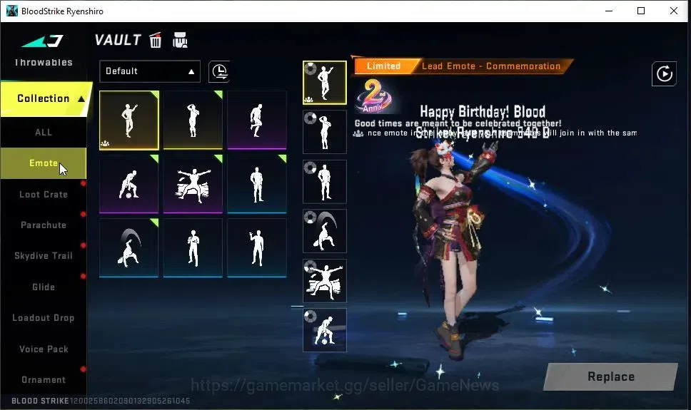 Blood Strike Accounts ASIA|Melee ULTRA One-Handed Axe|9 ULTRA[KATYA,ETHA image 18