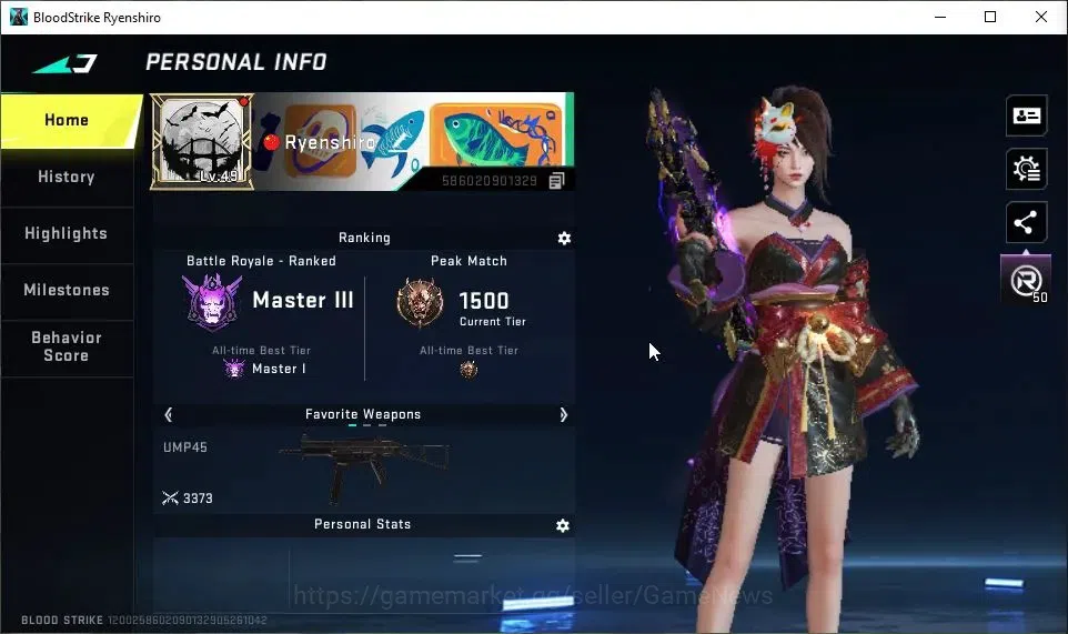 Blood Strike Accounts ASIA|Melee ULTRA One-Handed Axe|9 ULTRA[KATYA,ETHA image 2