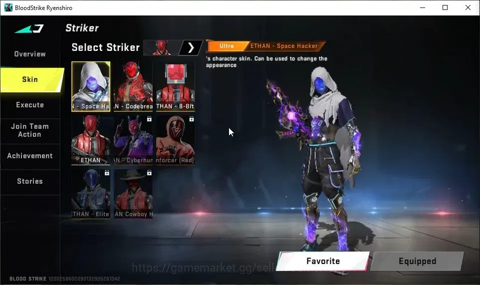 Blood Strike Accounts ASIA|Melee ULTRA One-Handed Axe|9 ULTRA[KATYA,ETHA image 4