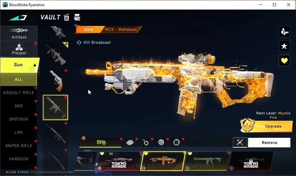 Blood Strike Accounts ASIA|Melee ULTRA One-Handed Axe|9 ULTRA[KATYA,ETHA image 8