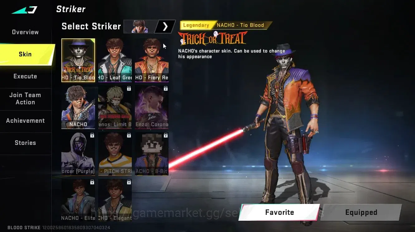 Blood Strike Accounts Collab Skin ASIA|ETERNAL KRAKEN-Void Cloak|Collab TOKREV [Jack,MCX]+ENZO Kraken|10 12