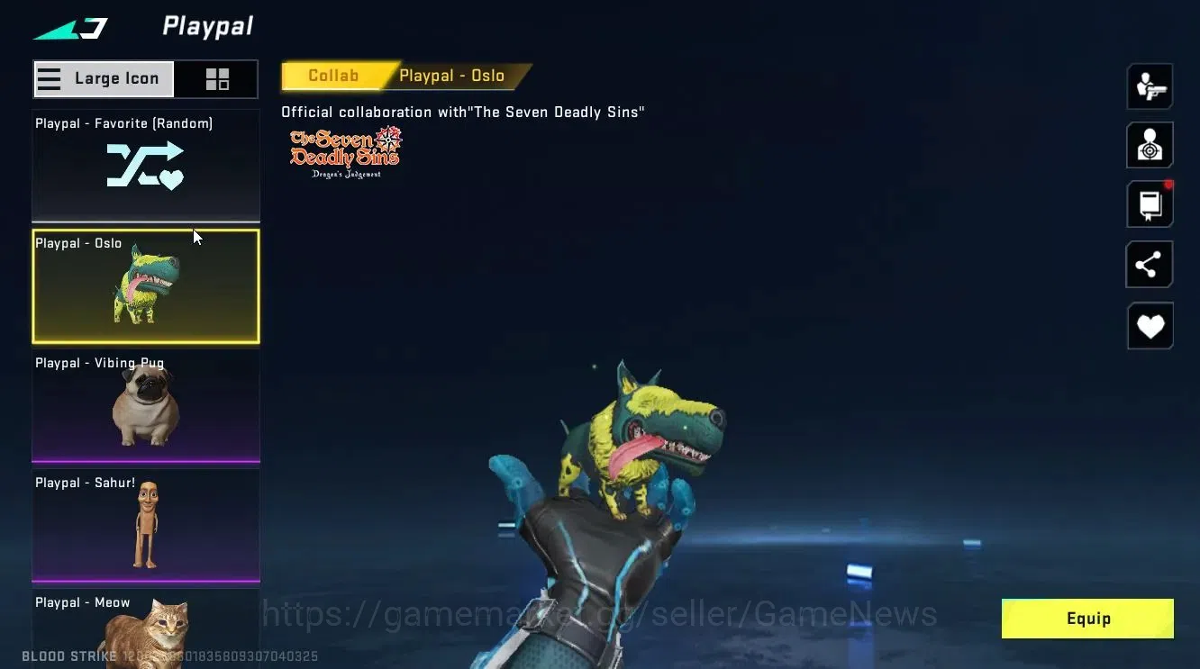 Blood Strike Accounts Collab Skin ASIA|ETERNAL KRAKEN-Void Cloak|Collab TOKREV [Jack,MCX]+ENZO Kraken|10 15