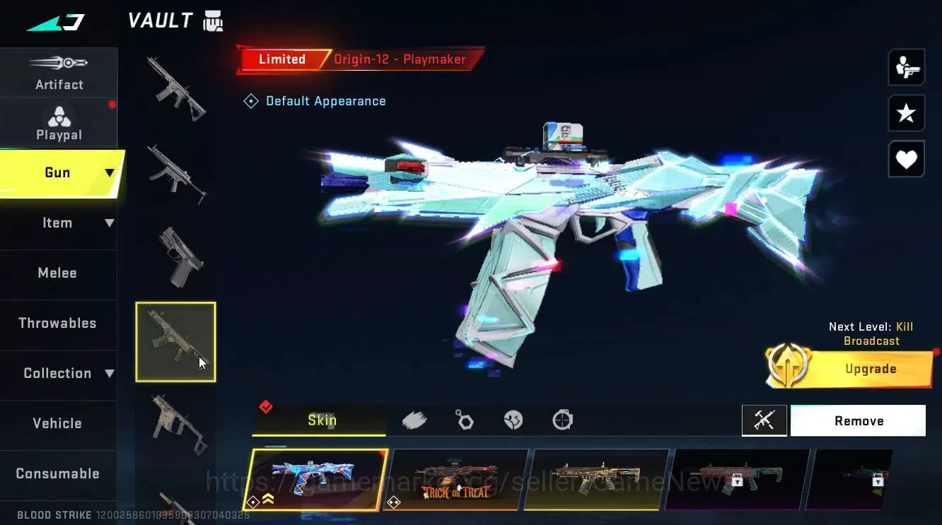 Blood Strike Accounts Collab Skin ASIA|ETERNAL KRAKEN-Void Cloak|Collab TOKREV [Jack,MCX]+ENZO Kraken|10 17