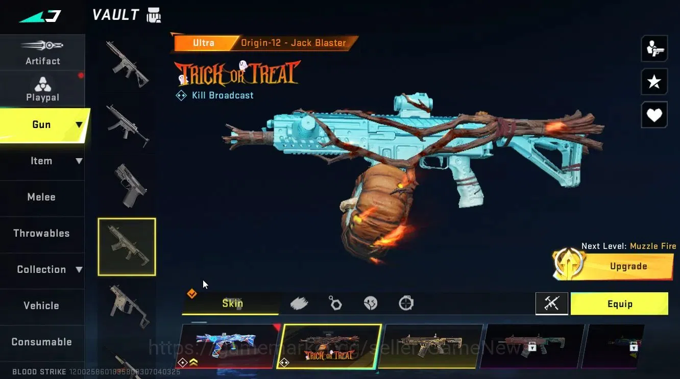 Blood Strike Accounts Collab Skin ASIA|ETERNAL KRAKEN-Void Cloak|Collab TOKREV [Jack,MCX]+ENZO Kraken|10 18