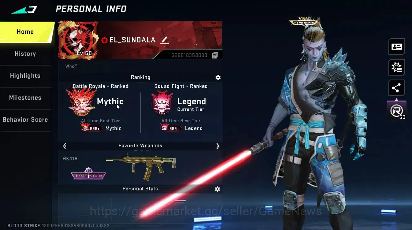 Blood Strike Accounts Collab Skin ASIA|ETERNAL KRAKEN-Void Cloak|Collab TOKREV [Jack,MCX]+ENZO Kraken|10 3