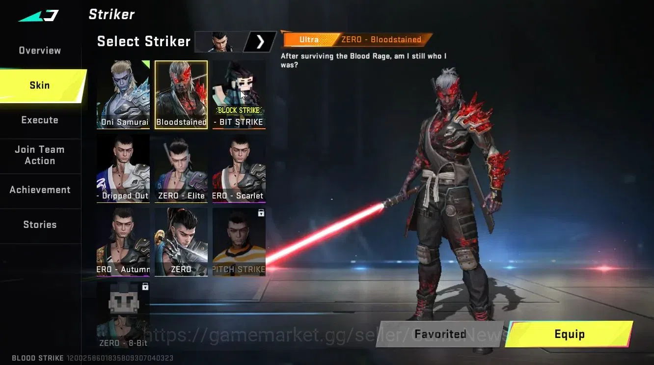 Blood Strike Accounts Collab Skin ASIA|ETERNAL KRAKEN-Void Cloak|Collab TOKREV [Jack,MCX]+ENZO Kraken|10 4