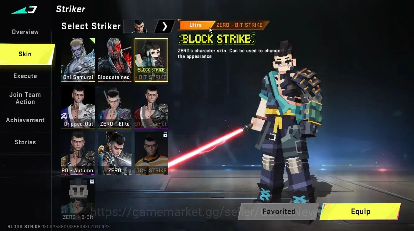 Blood Strike Accounts Collab Skin ASIA|ETERNAL KRAKEN-Void Cloak|Collab TOKREV [Jack,MCX]+ENZO Kraken|10 5