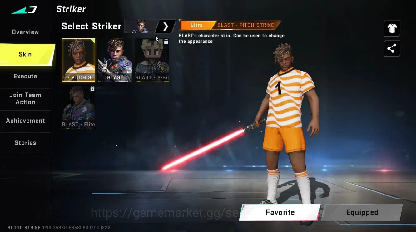 Blood Strike Accounts Collab Skin ASIA|ETERNAL KRAKEN-Void Cloak|Collab TOKREV [Jack,MCX]+ENZO Kraken|10 7