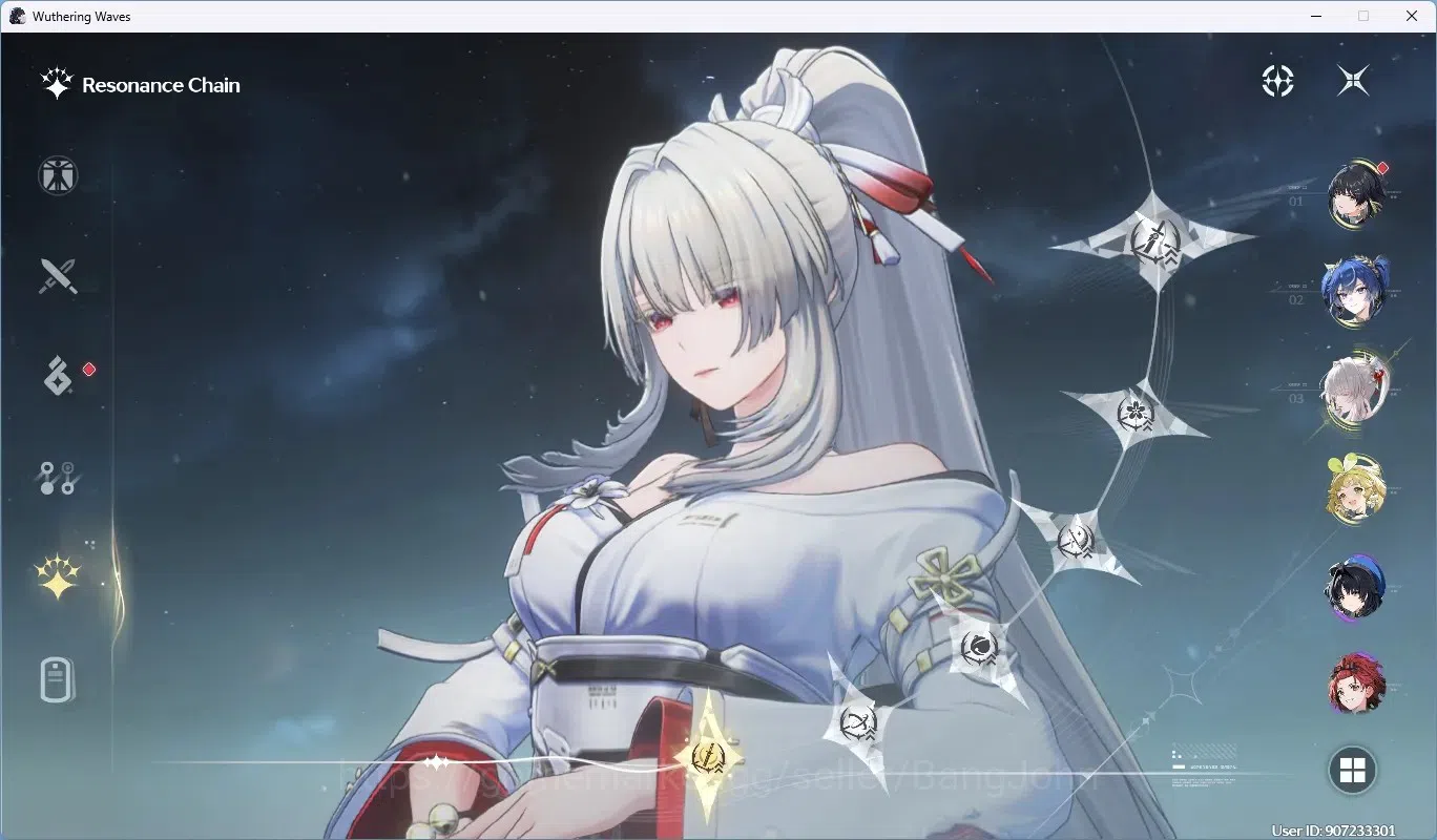 Wuthering Waves Accounts Starter SEA|UL 56 | Rank 6 | 3 Char Limited[Hiyuki Rc1]+Sign,Iuno Rc6, Rebecca|694Astrite|Mc 19