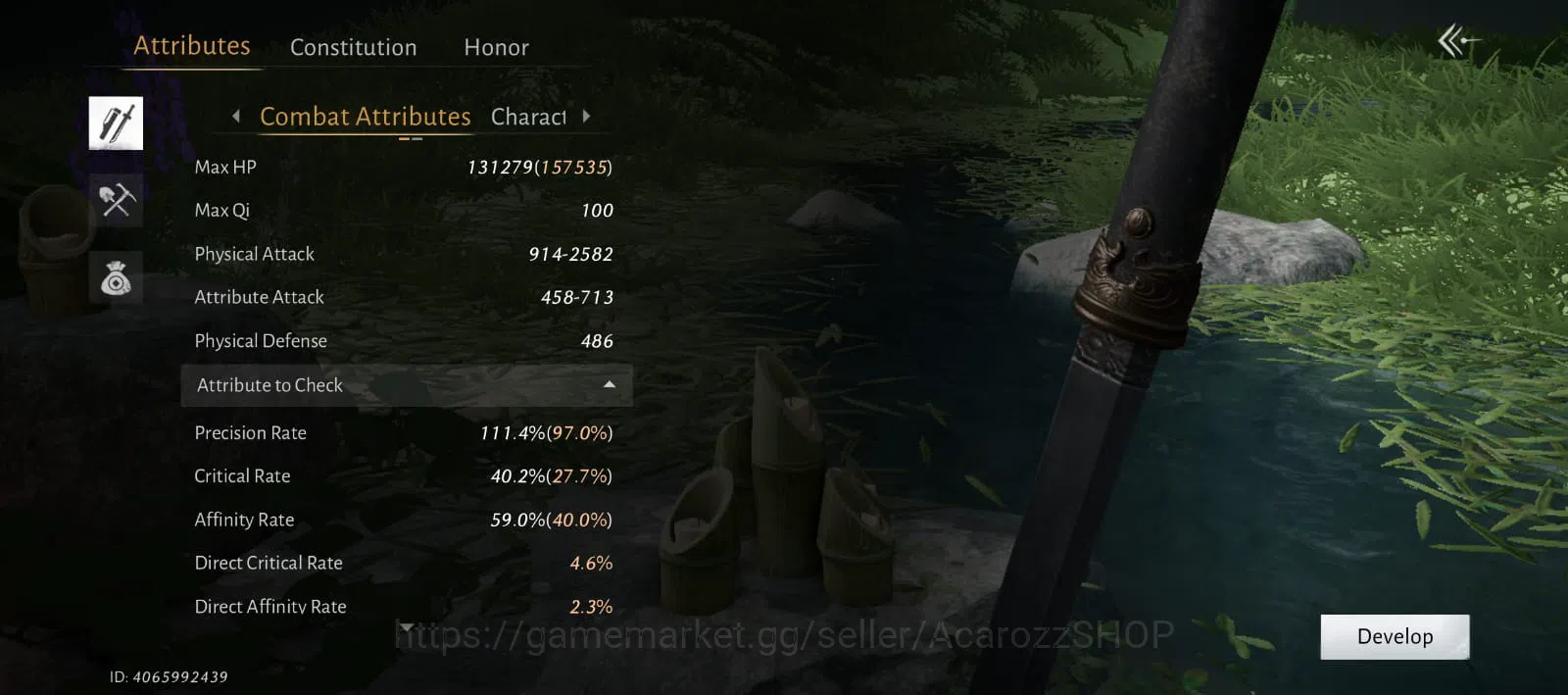 Where Winds Meet Accounts GLOBAL /Asia/ LEVEL 95/30.400 GS/ INNERWAYS Tier 5 image 3