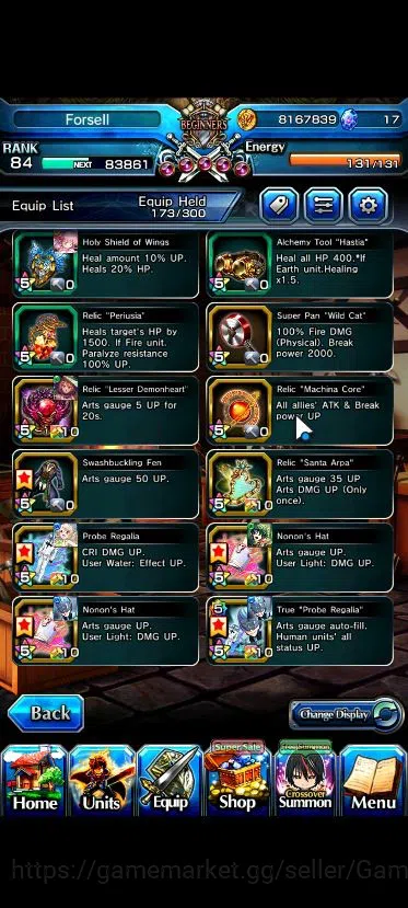 Grand Summoners Accounts Global|Rank 84|19 Ascend|[Roy,Inumuta,Sayaka,LM Is image 12