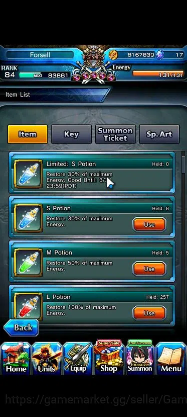 Grand Summoners Accounts Global|Rank 84|19 Ascend|[Roy,Inumuta,Sayaka,LM Is image 2