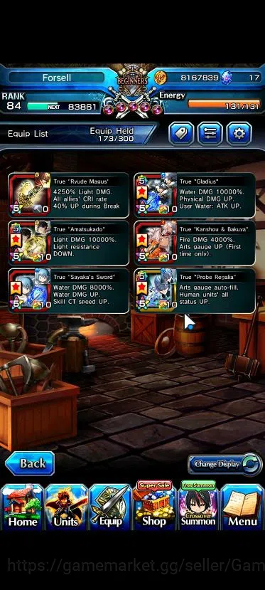 Grand Summoners Accounts Global|Rank 84|19 Ascend|[Roy,Inumuta,Sayaka,LM Is image 5