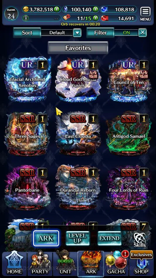 Last Cloudia Accounts GLOBAL Rank 24| 100k Crystal| Collab DMC Vergil +T image 3