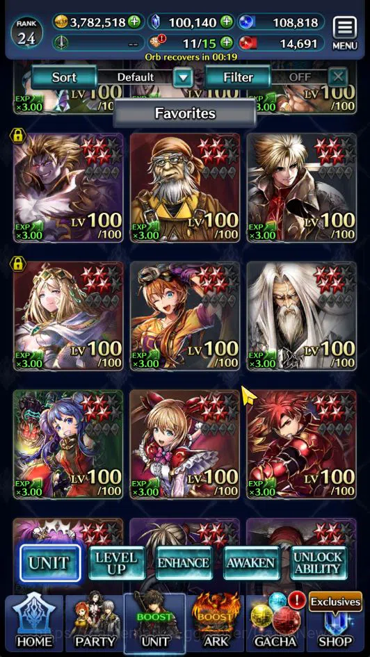 Last Cloudia Accounts GLOBAL Rank 24| 100k Crystal| Collab DMC Vergil +T image 9