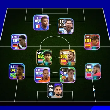 eFootball Accounts Others Android|Power 2871|Big Time Rodri 19 Jul'26|Epic Frank Rijkaard,Show Time Noussair