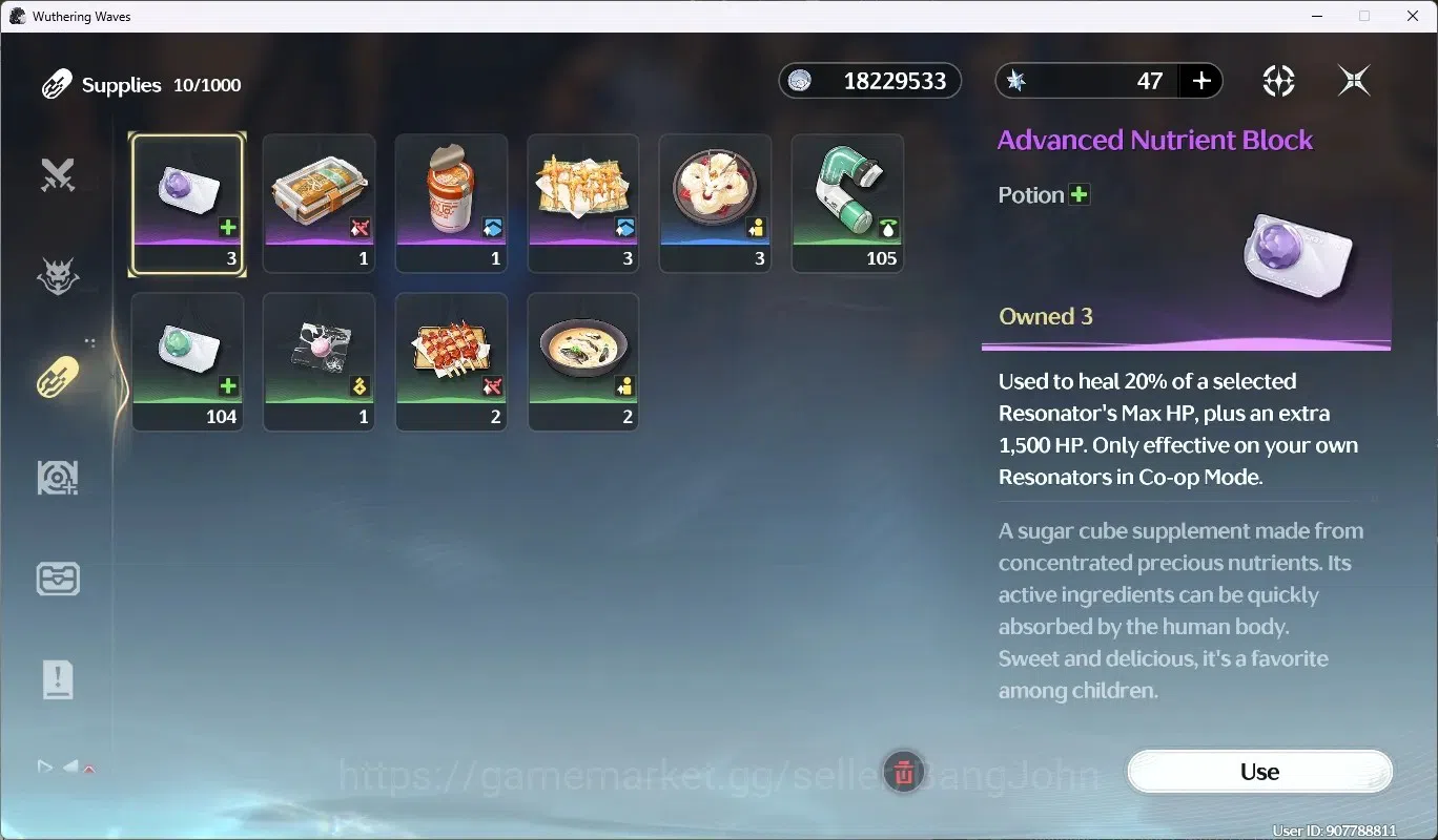 Wuthering Waves Accounts Others SEA|UL 48 | Rank 5 | 2 Char Limited[Lucy Rc6]+Sign, Rebecca|Mc Male|TakeMail WW170B 6