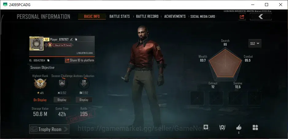 Arena Breakout Accounts MOBILE|Lvl 30|SV 50.6M|CV 45.3M|1 Utopia|RS AKM,WP image 2