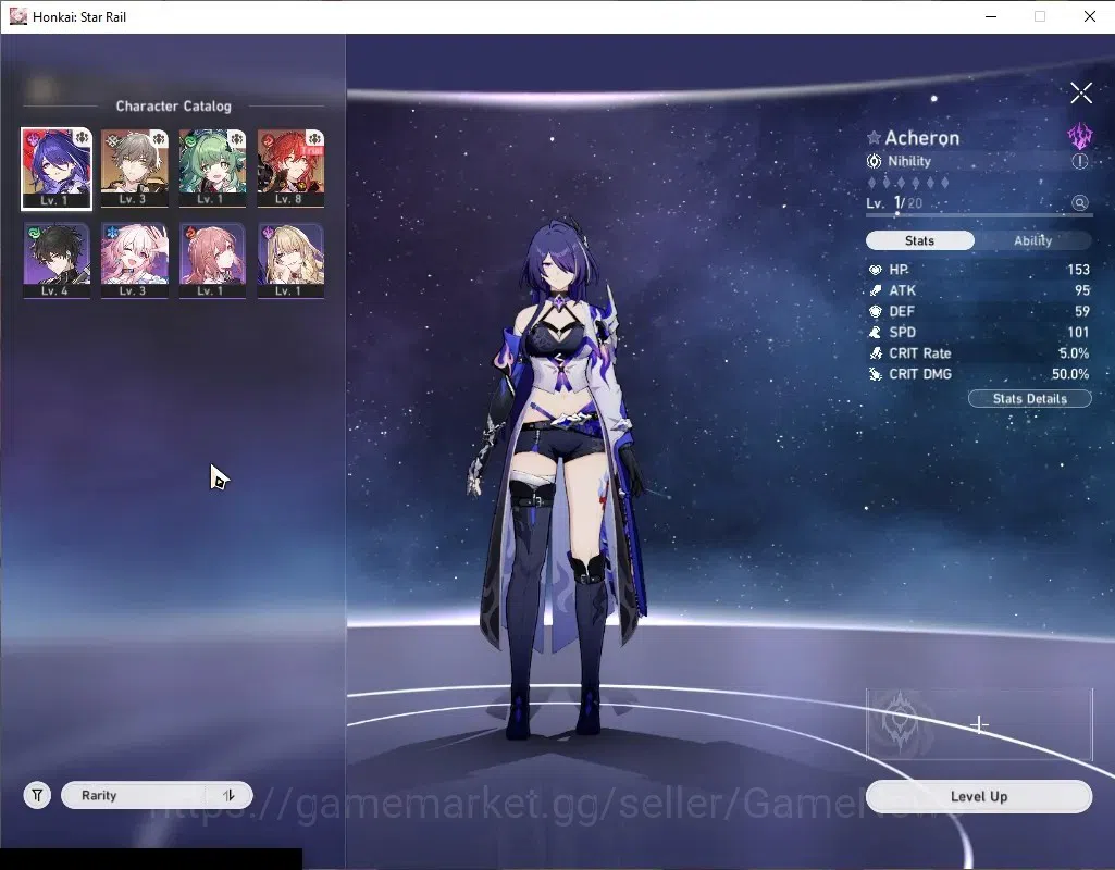 Honkai Star Rail Accounts Asia|TL 3|2 Limited [Acheron,Huohuo]| 1696 Stellar image 4