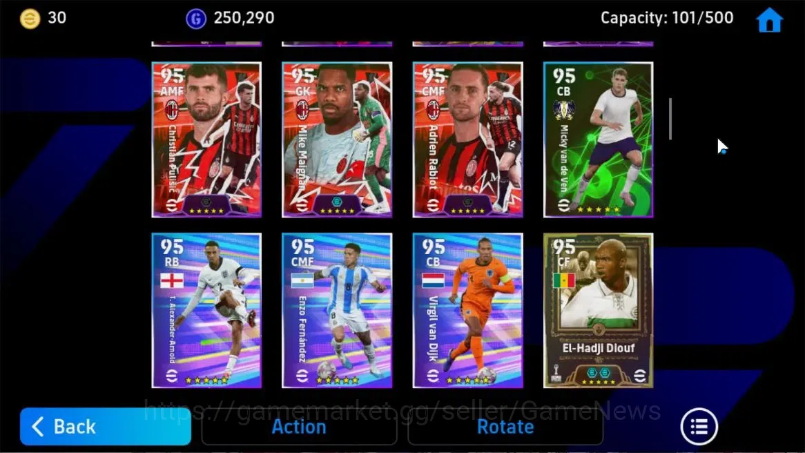 eFootball Accounts Android|Epic Rui Costa,Epic Raul,Epic Cafu,Epic Se image 12