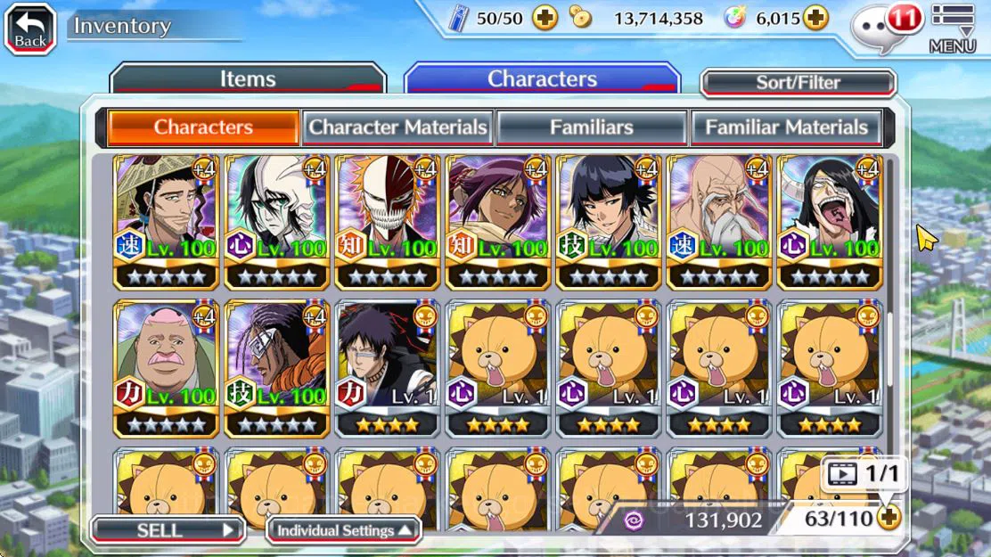 Bleach: Brave Souls Accounts [GLOBAL]6K Orbs+Fresh Story|10th Aizen,9th Ichigo, image 5