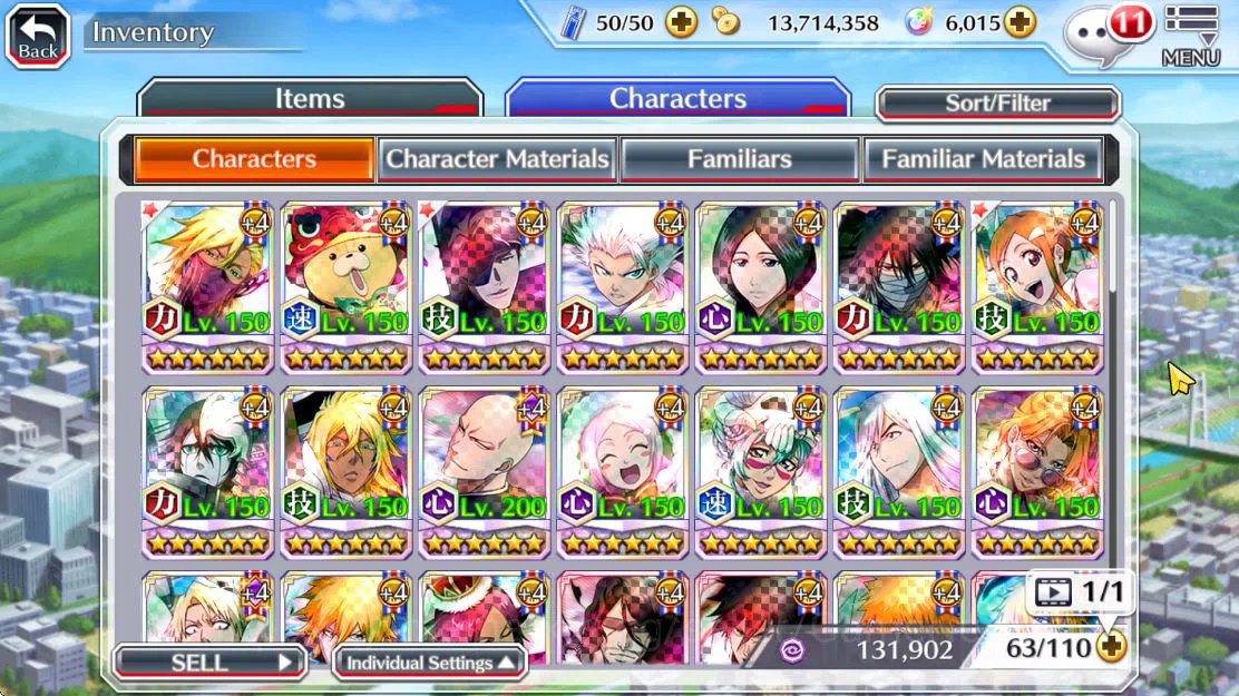 Bleach: Brave Souls Accounts [GLOBAL]6K Orbs+Fresh Story|10th Aizen,9th Ichigo, image 7