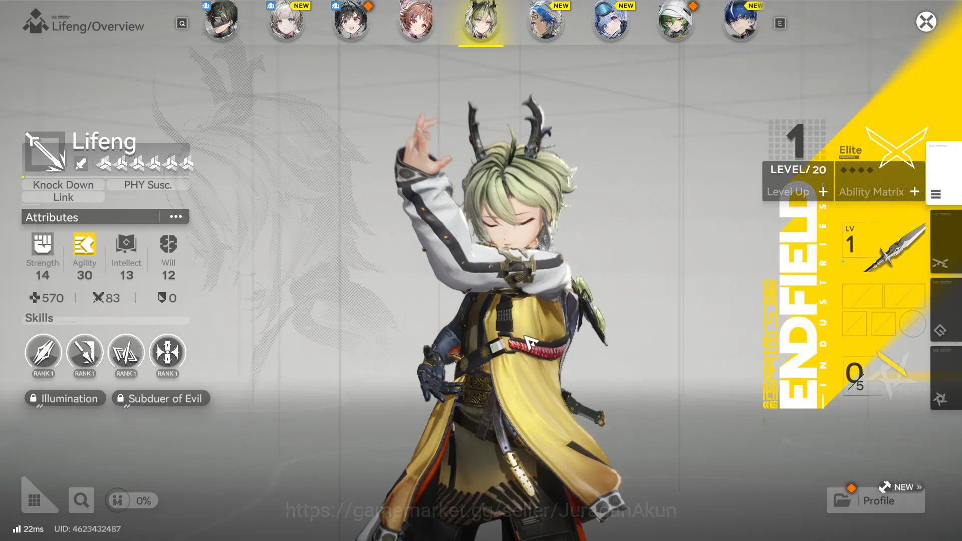 Arknights: Endfield Accounts Asia LVL 2 | Fresh Starter + 2 SSR (Lifeng & Ardel image 4
