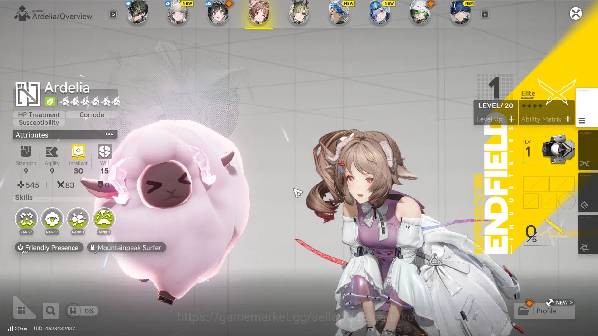 Arknights: Endfield Accounts Asia LVL 2 | Fresh Starter + 2 SSR (Lifeng & Ardel image 5