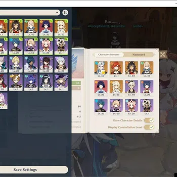 Genshin Impact Accounts Reroll Asia|AR 35|2 Limited + 2 (*5 Standard)|Mavuika,Neuvillette|Low Main Quest|All unset|Mc