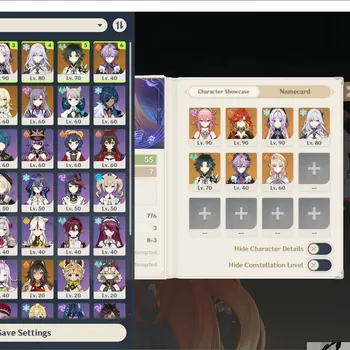 Genshin Impact Accounts Others ASIA|AR55|7Limit premMavuika+Sign,SemiPrem YaeMiko+Sign,PremDurin|MC Lumine|TakeMail(GI799Z)