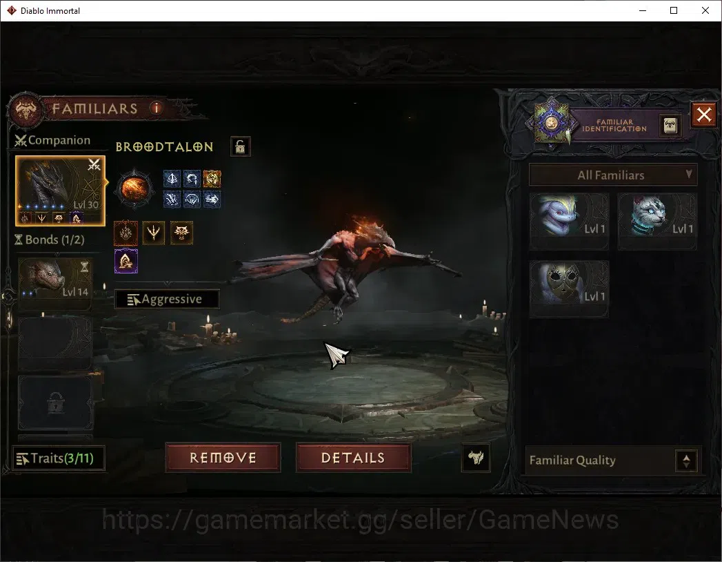 Diablo Immortal Accounts SA - Malah|CS ON|Lv60(720)|Demon Hunter|42k CR|Res image 11