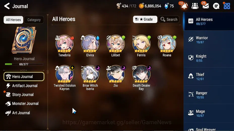 Epic Seven Accounts GLOBAL Unverif|New Era|4 ML(DD Ray, TE Kayron, Zio image 19