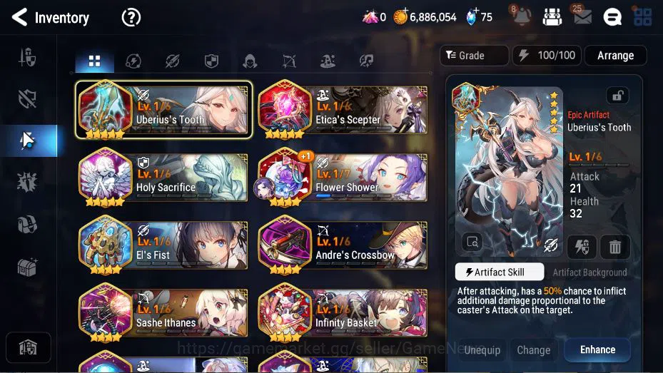Epic Seven Accounts GLOBAL Unverif|New Era|4 ML(DD Ray, TE Kayron, Zio image 8