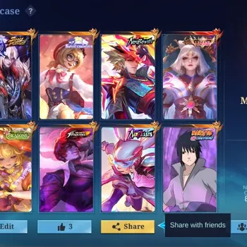 Mobile Legends: Bang Bang Accounts Collector Global|134H 413S|Mega|Legend Lunox|Neobeast Ling|Narutio Vale|KOF