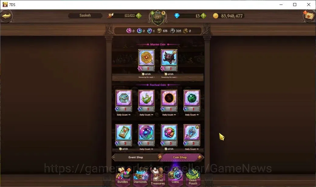 The Seven Deadly Sins: Grand Cross Accounts Global|283K CC|1 LR+3 UR+Collab ReZero|Elizabeth,N image 10