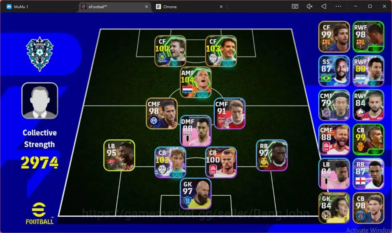 eFootball Accounts Android|PW 2974|Epic Sneijder,Shevchenko,Morientes image 2