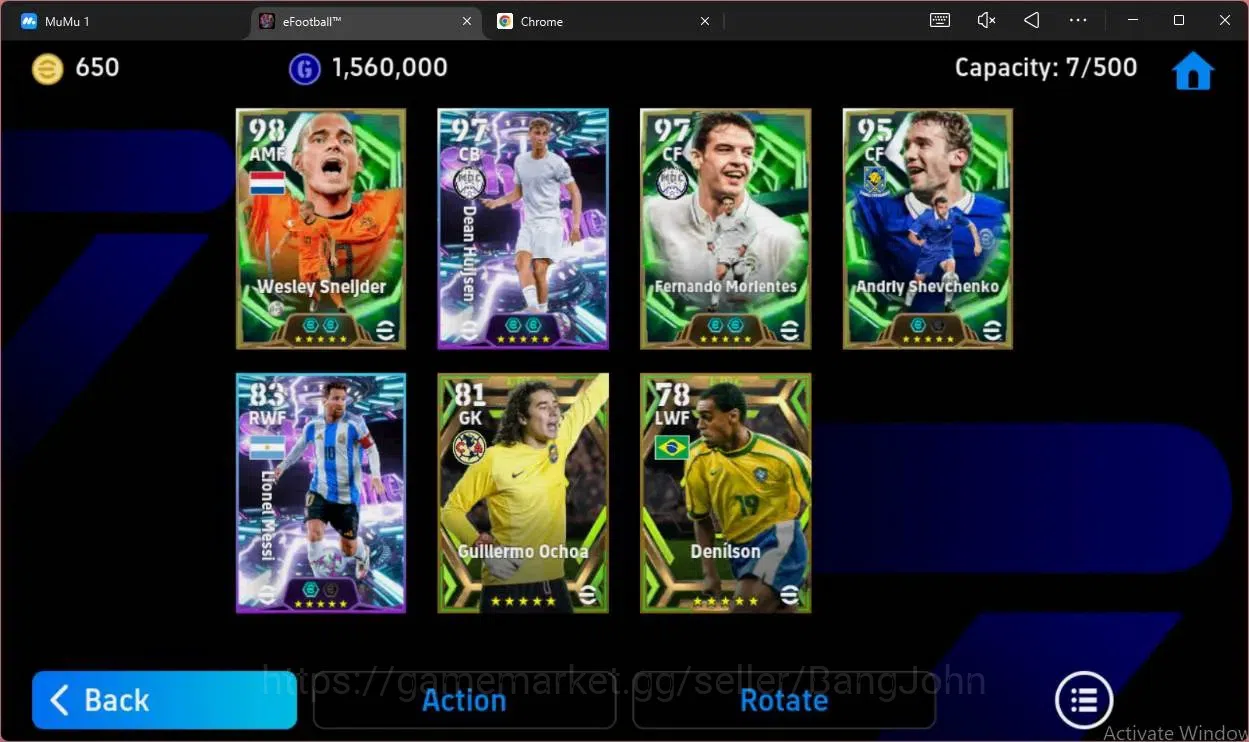 eFootball Accounts Android|PW 2974|Epic Sneijder,Shevchenko,Morientes image 3