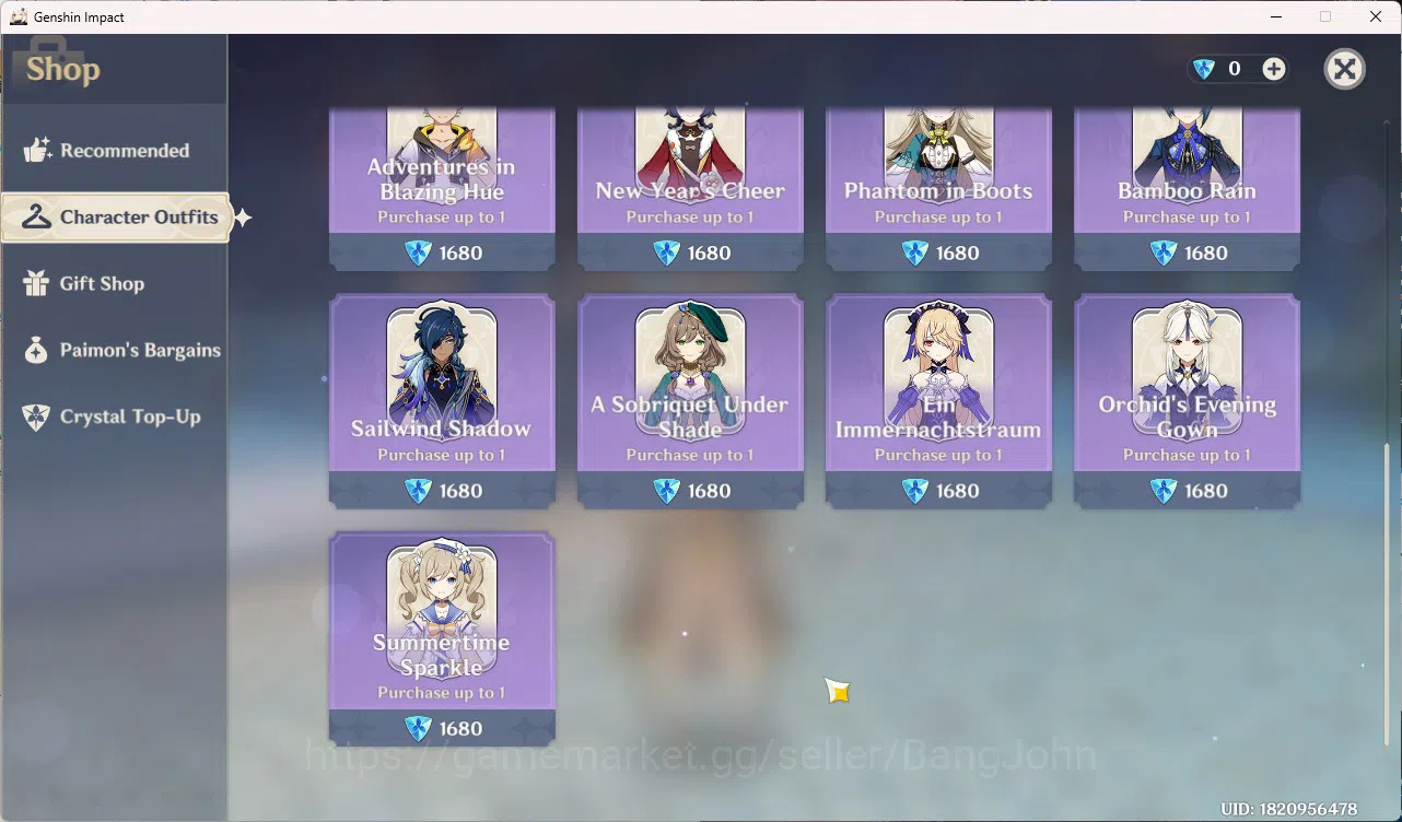 Genshin Impact Accounts Mid-Game | ASIA | AR 52 | 3 Limit Durin | Venti | image 10