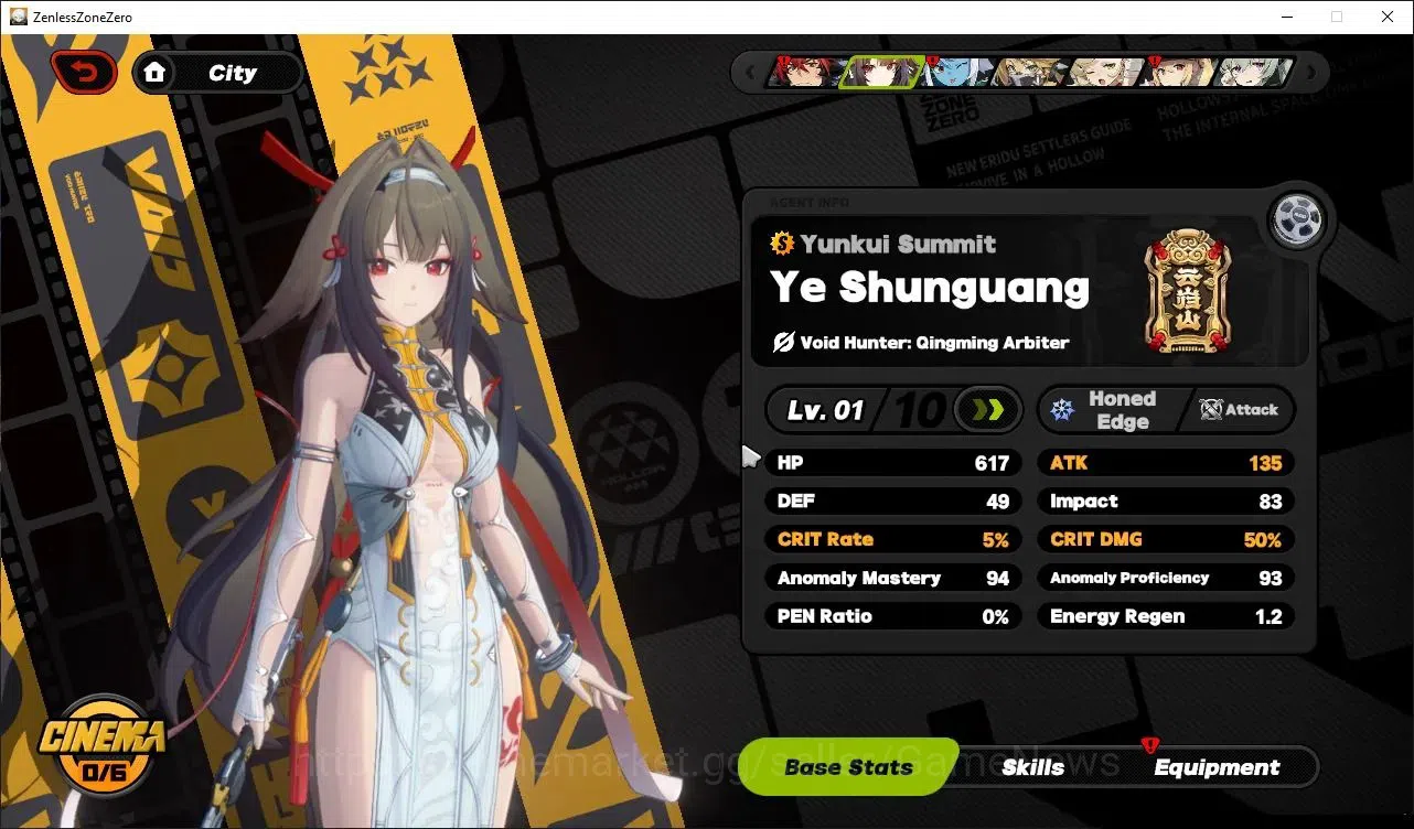 Zenless Zone Zero Accounts ASIA|IK 05|S1 Prologue|Starter 1 Limited [Ye Shung image 13