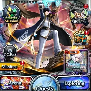 Grand Summoners End-Game Global|Rank 36|9 Ascend+2 TW|(CF Milim,Saygyouji,) image 1