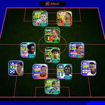 eFootball Accounts Legends & Iconic Players Mobile |PW 3165|BIGT Ronaldo,Epic Casillas Suarez Rijkaard Shevchenko,Shwt